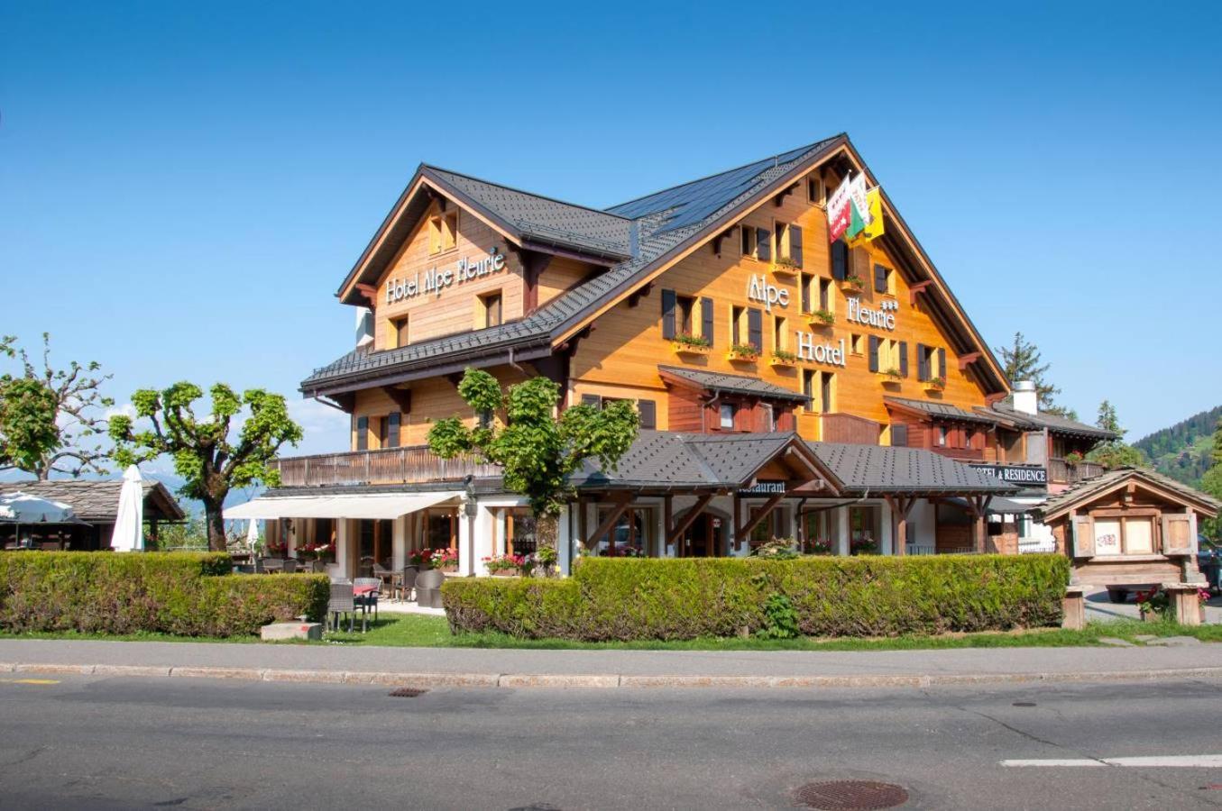 Alpe Fleurie Hotel & Restaurant Villars-sur-Ollon Ngoại thất bức ảnh